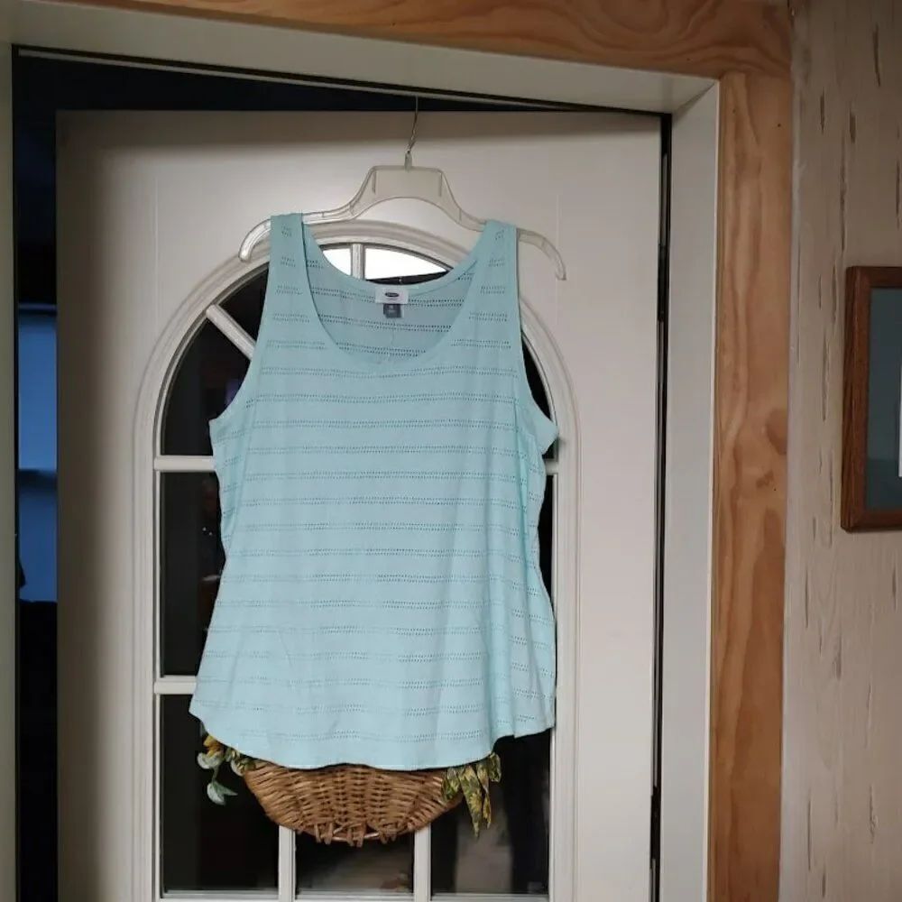 New Old Navy Mint Green Tank Top Size Women's XL